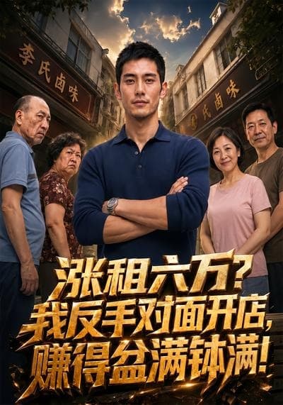 涨租六万？我反手对面开店，赚得盆满钵满！-剧集封面
