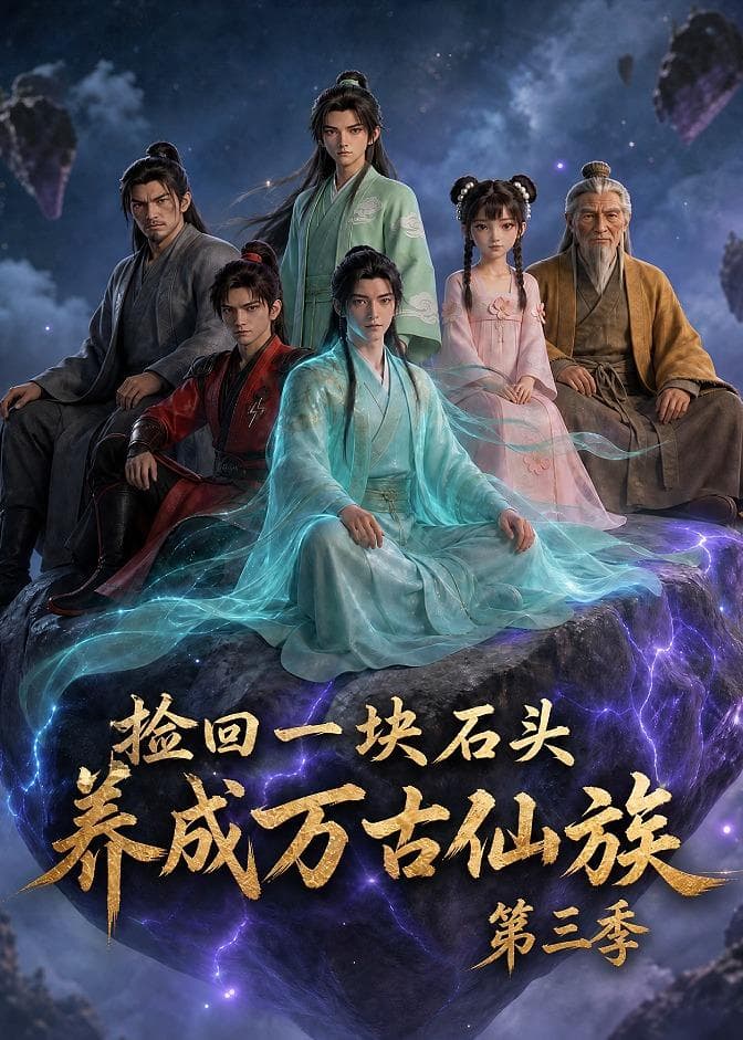 捡回一块石头，养成万古仙族第三季-剧集封面