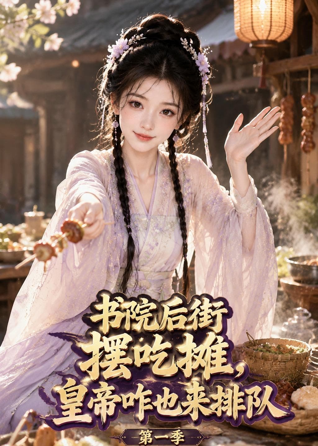 书院后街摆吃摊，皇帝咋也来排队第一季-剧集封面