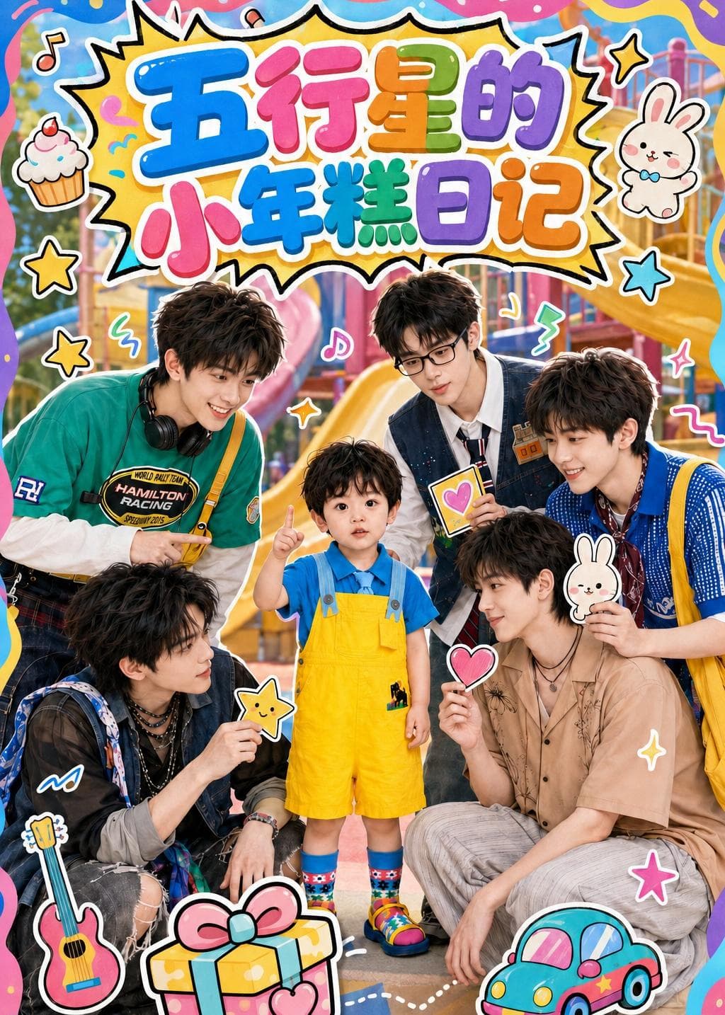 五行星的小年糕日记-剧集封面