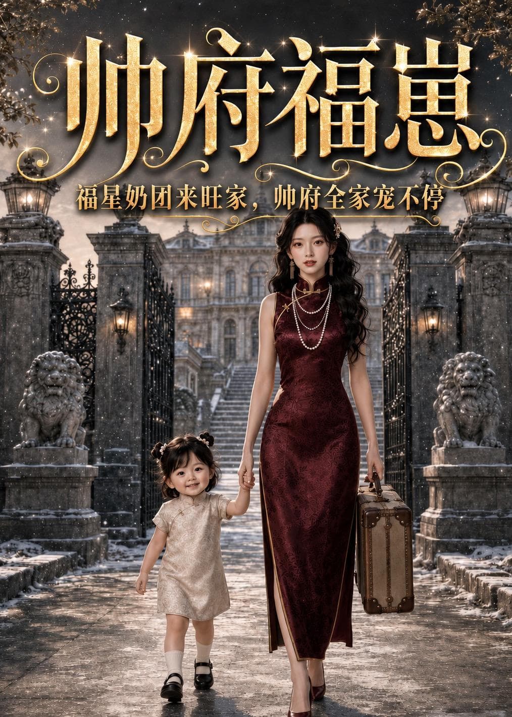 帅府福崽：福星奶团来旺家，帅府全家宠不停-剧集封面