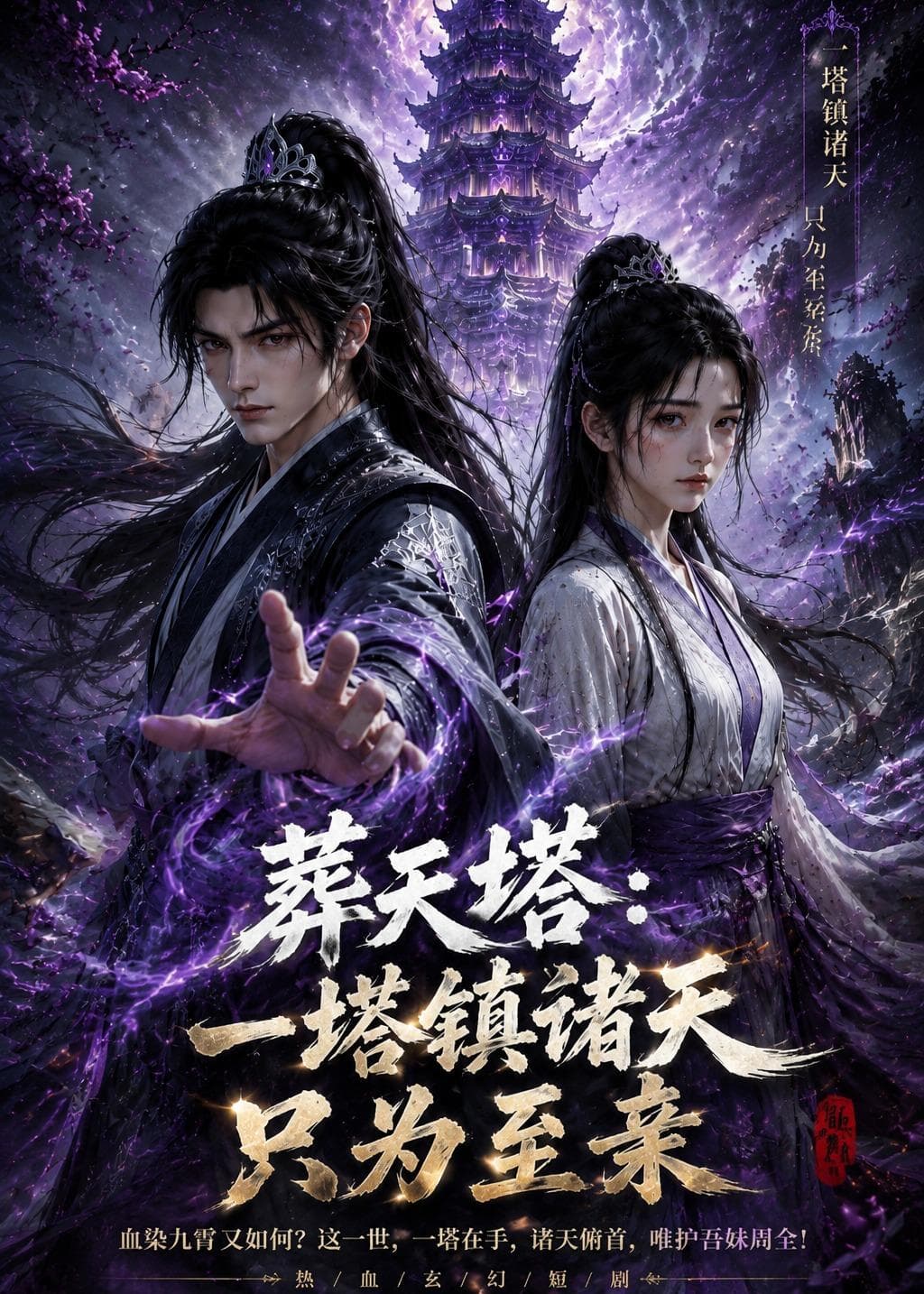 葬天塔：一塔镇诸天只为至亲-剧集封面