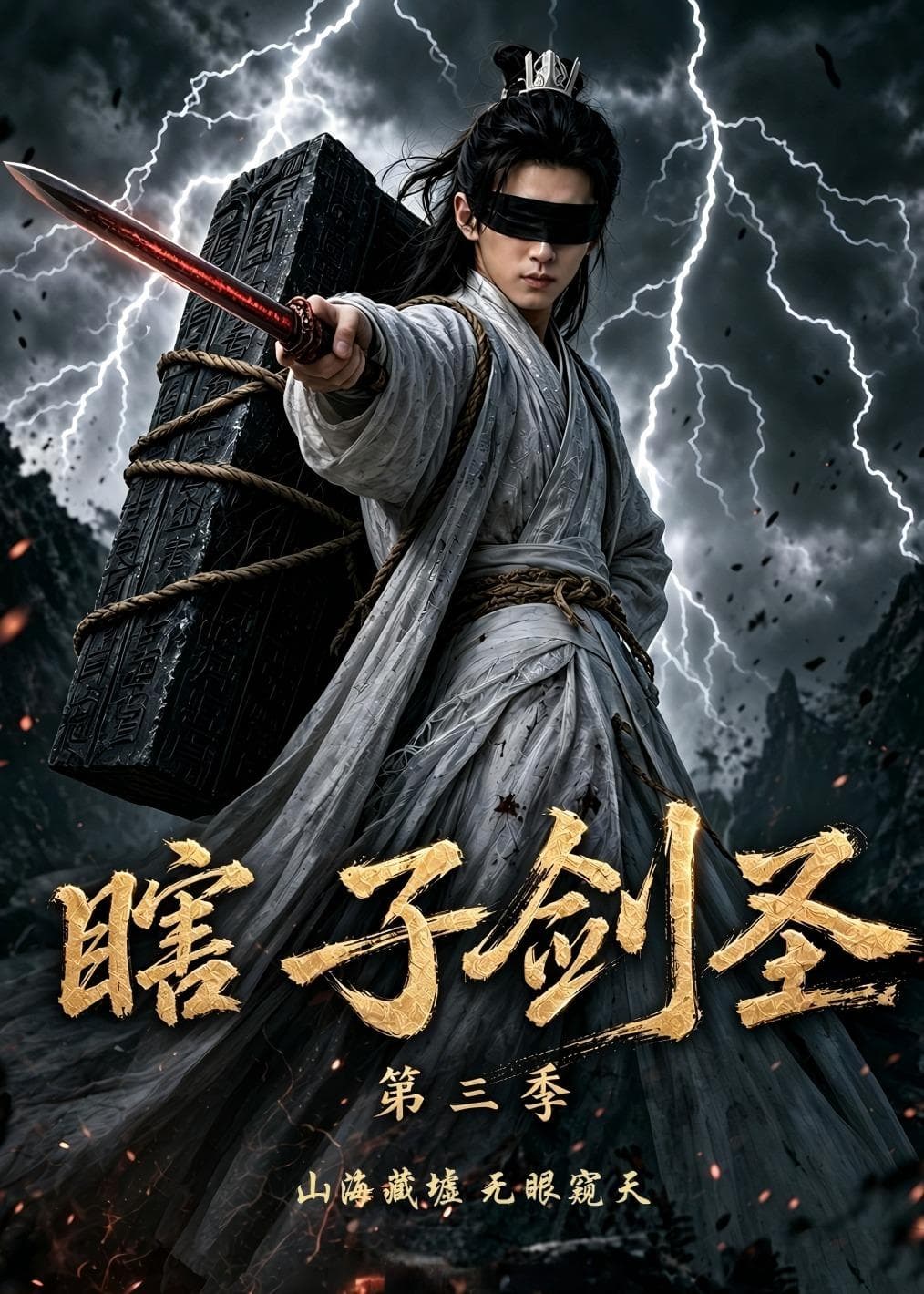 瞎子剑圣第三季，山海藏墟，无眼窥天-剧集封面