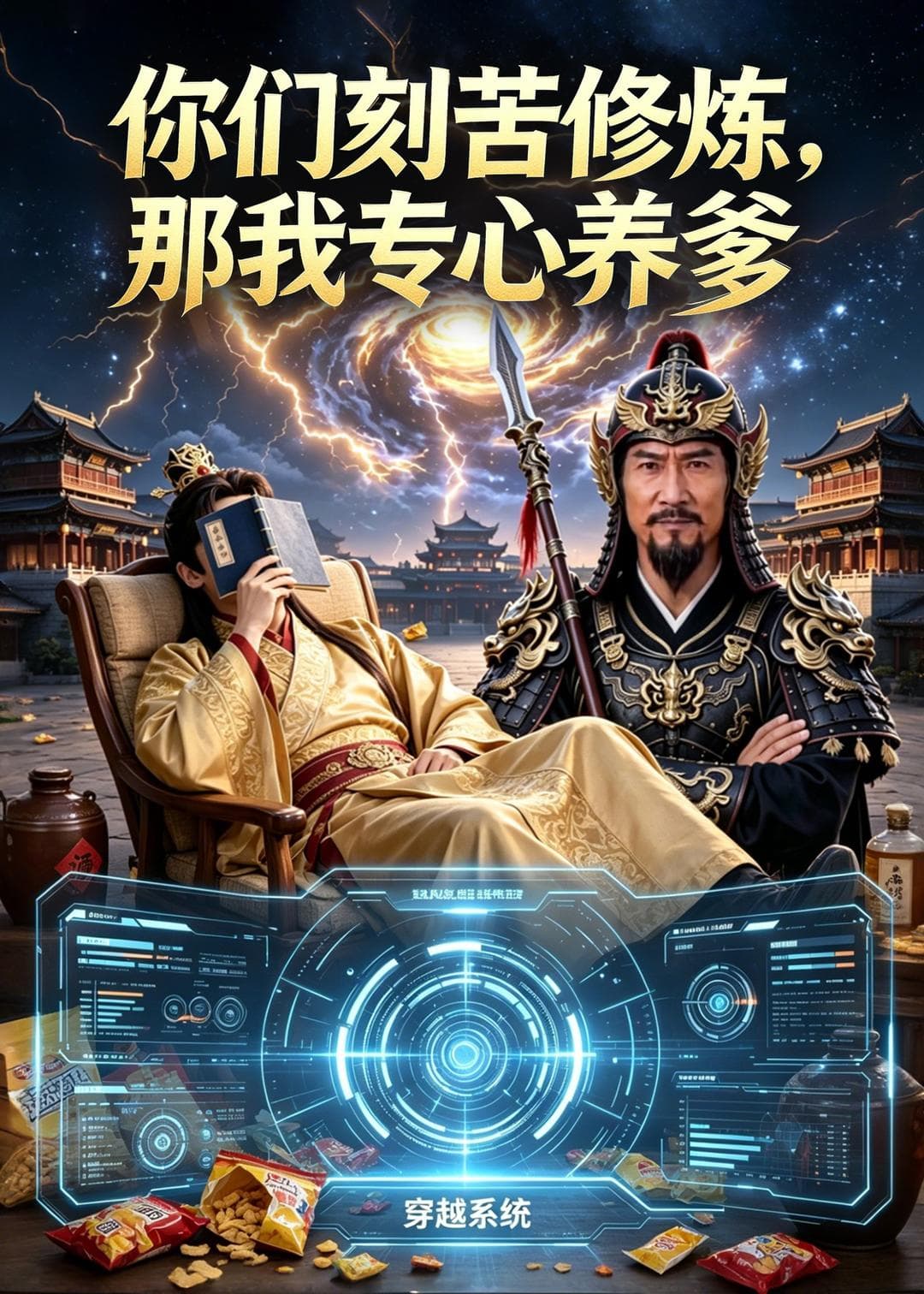 你们刻苦修炼，那我专心养爹-剧集封面