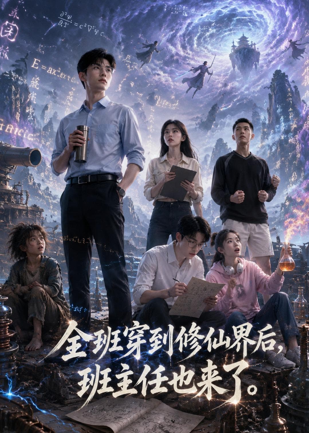 全班穿到修仙界后，班主任也来了-剧集封面