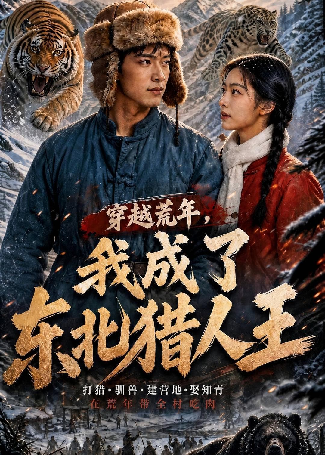 穿越荒年，我成了东北猎人王-剧集封面