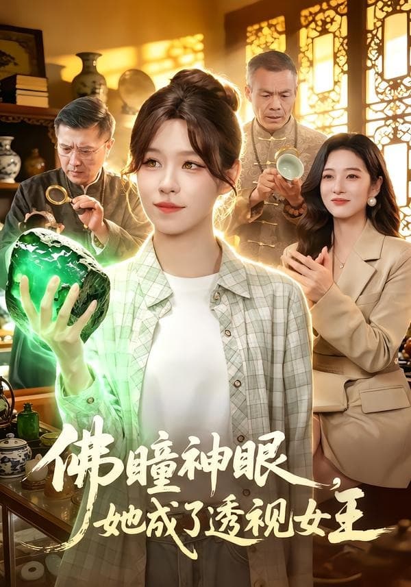 佛瞳神眼，她成了透视女王-短剧封面
