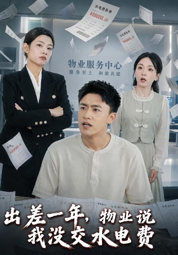 出差一年，物业说我没交水电费-短剧封面