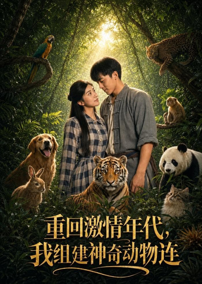 重回激情年代，我组建神奇动物连-短剧封面