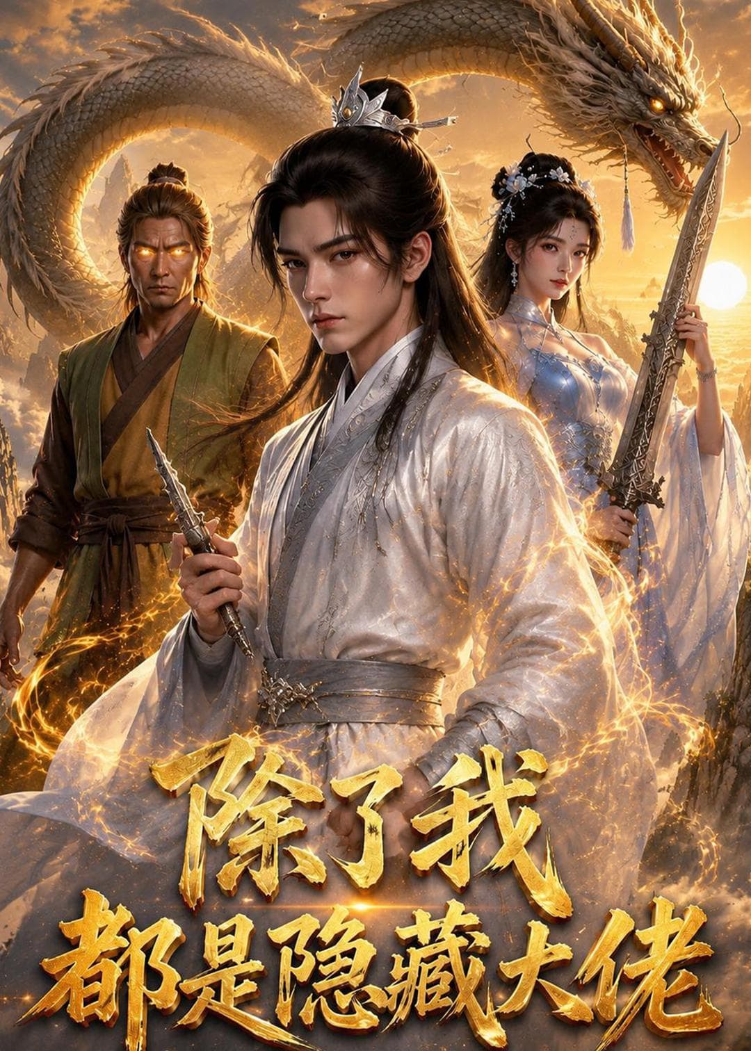 除了我，都是隐藏大佬-剧集封面
