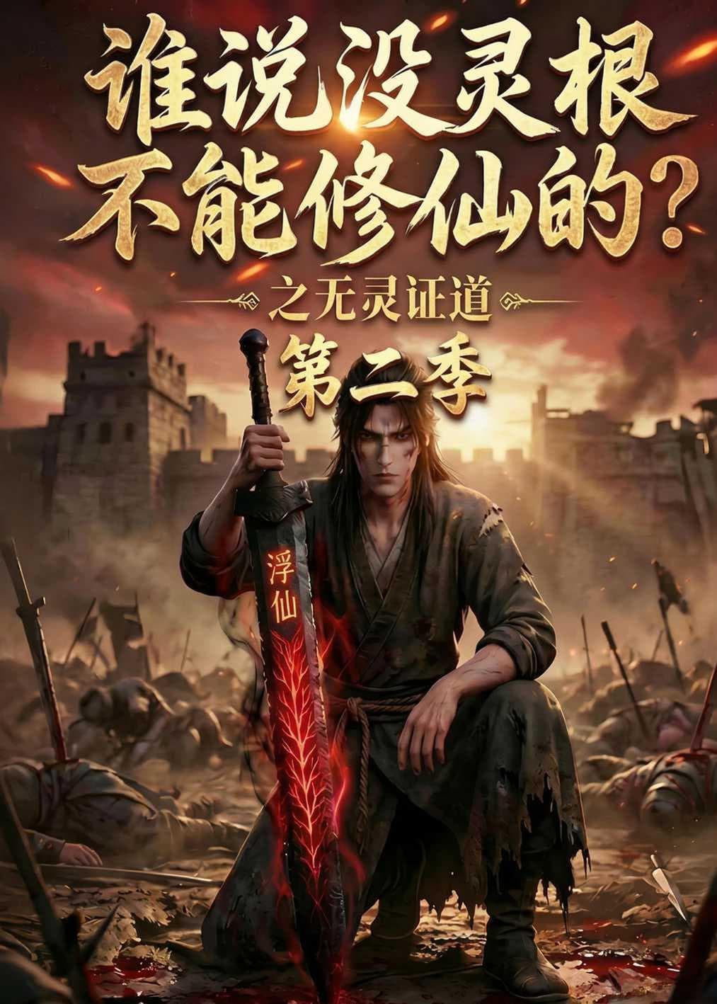 谁说没灵根不能修仙的？之无灵证道第二季-剧集封面