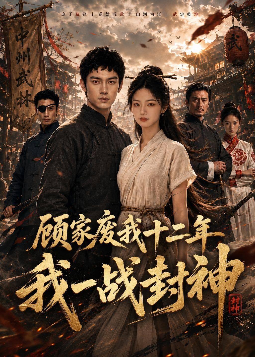顾家废我十二年，我一战封神-剧集封面
