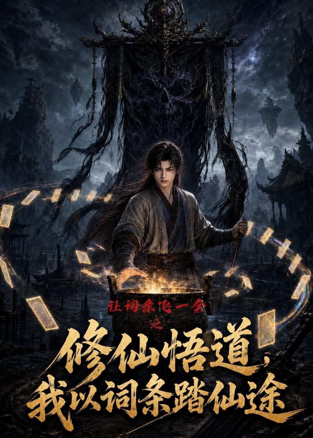 让词条飞一会之修仙悟道，我以词条踏仙途-剧集封面