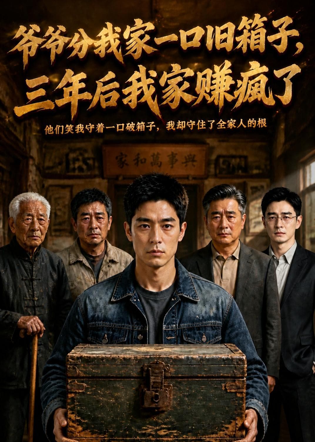 爷爷分我家一口旧箱子，三年后我家赚疯了-剧集封面