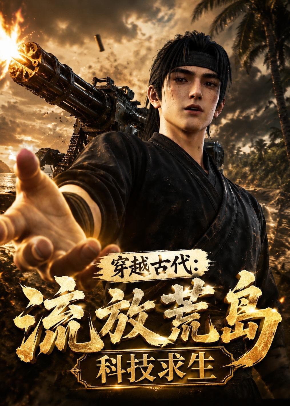 穿越古代：流放荒岛科技求生-剧集封面