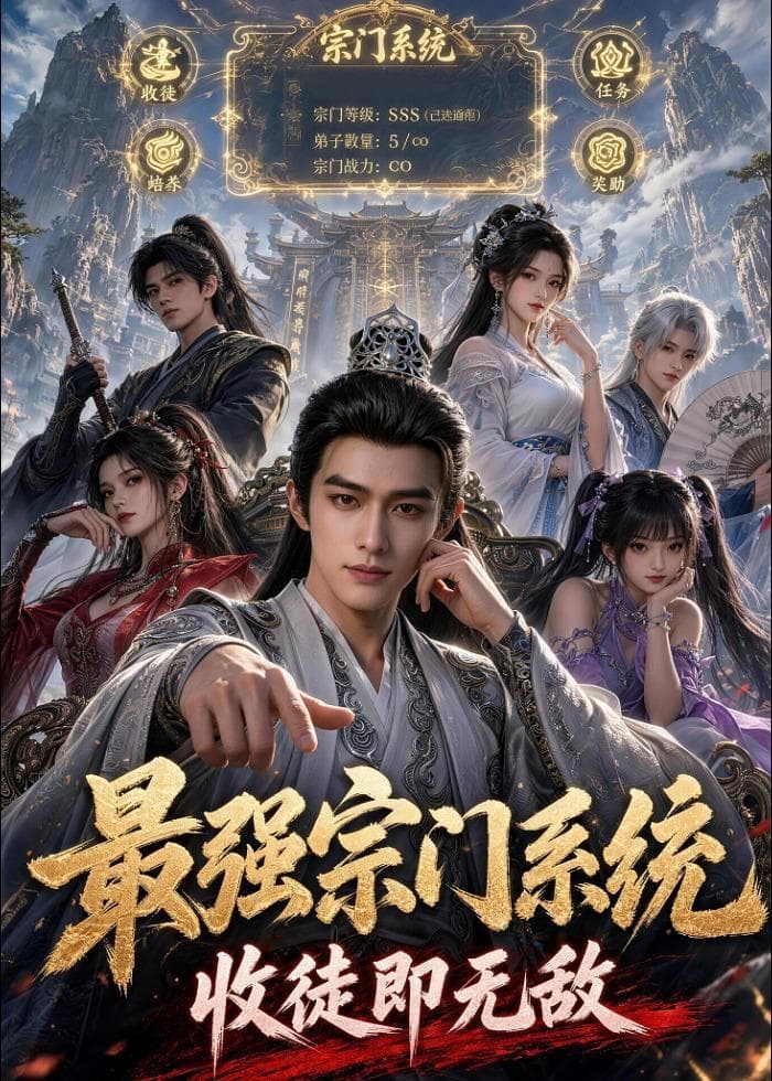 最强宗门系统，收徒即无敌-剧集封面