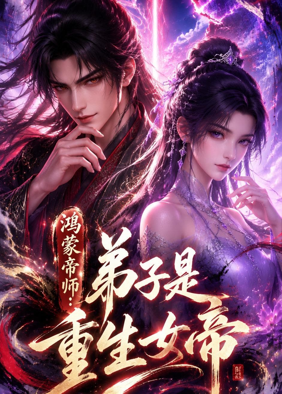 鸿蒙帝师：弟子是重生女帝-剧集封面