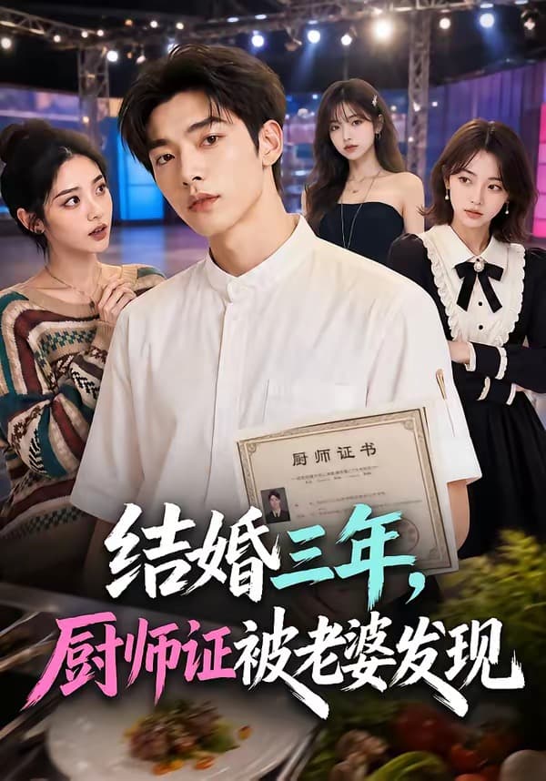 结婚三年，厨师证被老婆发现-剧集封面