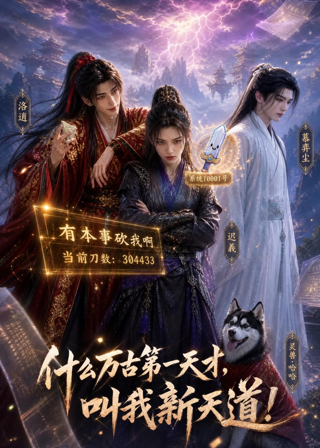 什么万古第一天才，叫我新天道-剧集封面