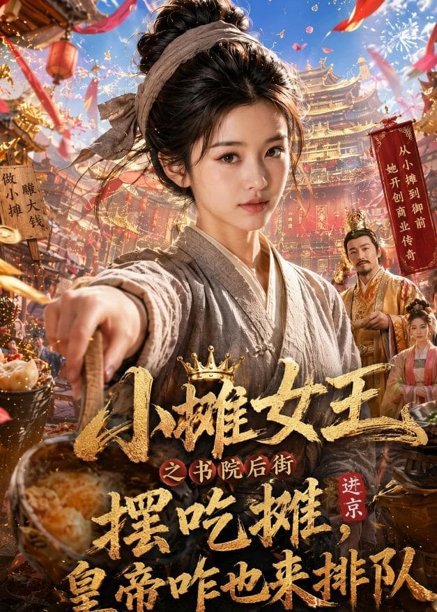 小摊女王之书院后街摆吃摊，皇帝咋也来排队-剧集封面