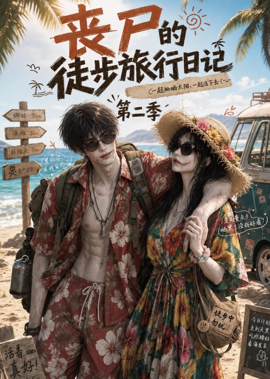 丧尸的徒步旅行日记第二季-剧集封面