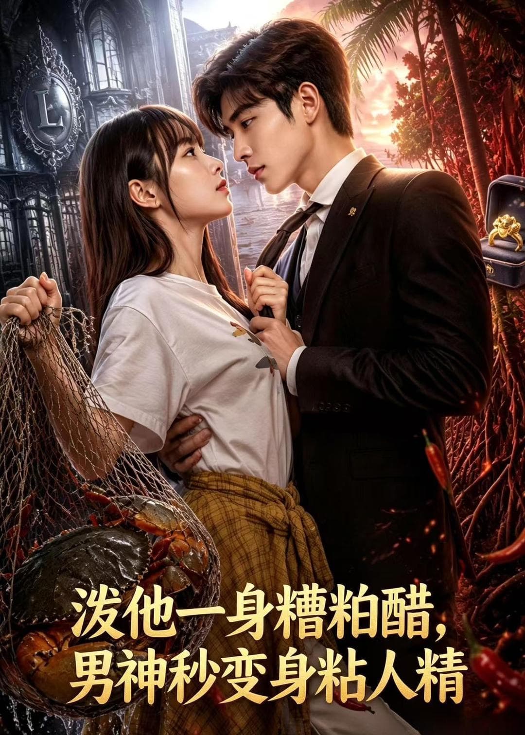 淡他一身檀柏霜，男神秒变身粘人精-剧集封面