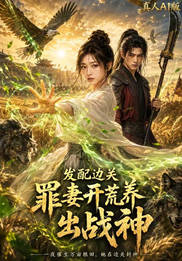 发配边关，罪妻开荒养出战神真人AI版-剧集封面