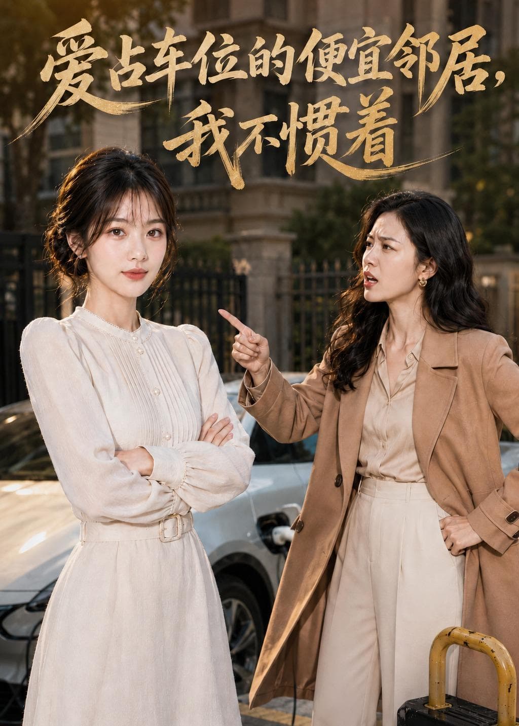 爱占车位的便宜邻居，我不惯着-剧集封面