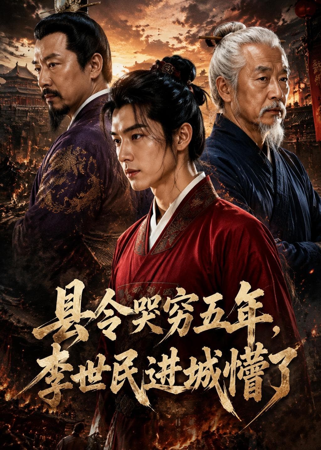县令哭穷五年，李世民进城懵了-剧集封面