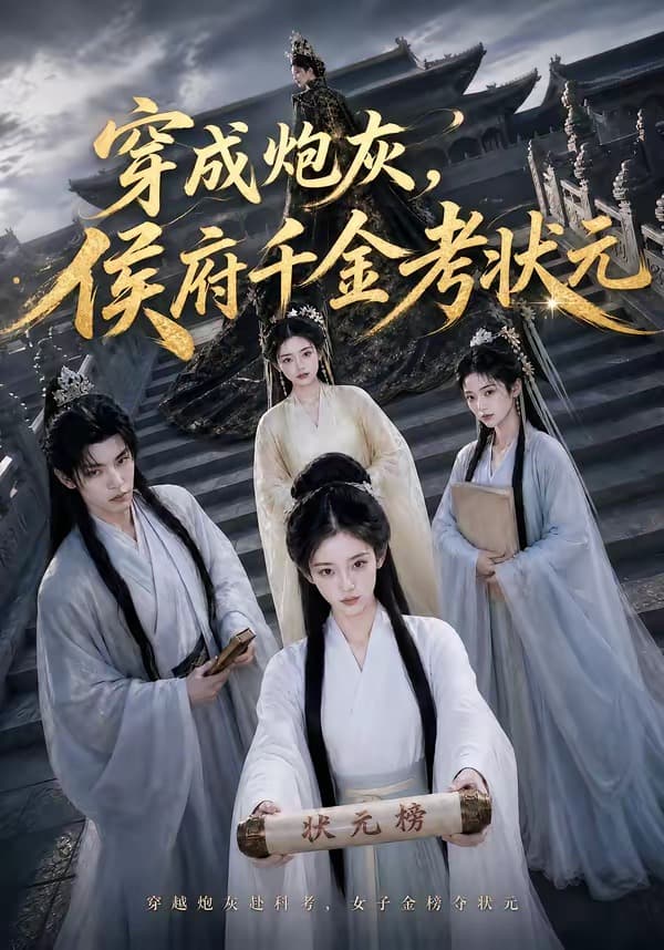 穿成炮灰，侯府千金考状元-剧集封面