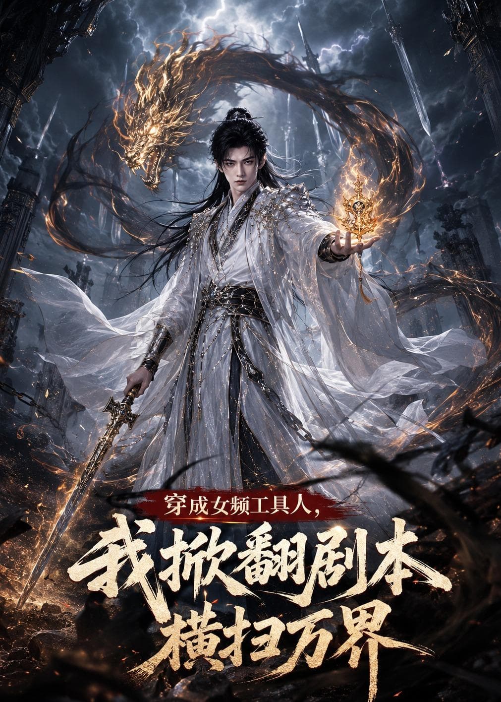 穿成女频工具人，我掀翻剧本横扫万界-剧集封面