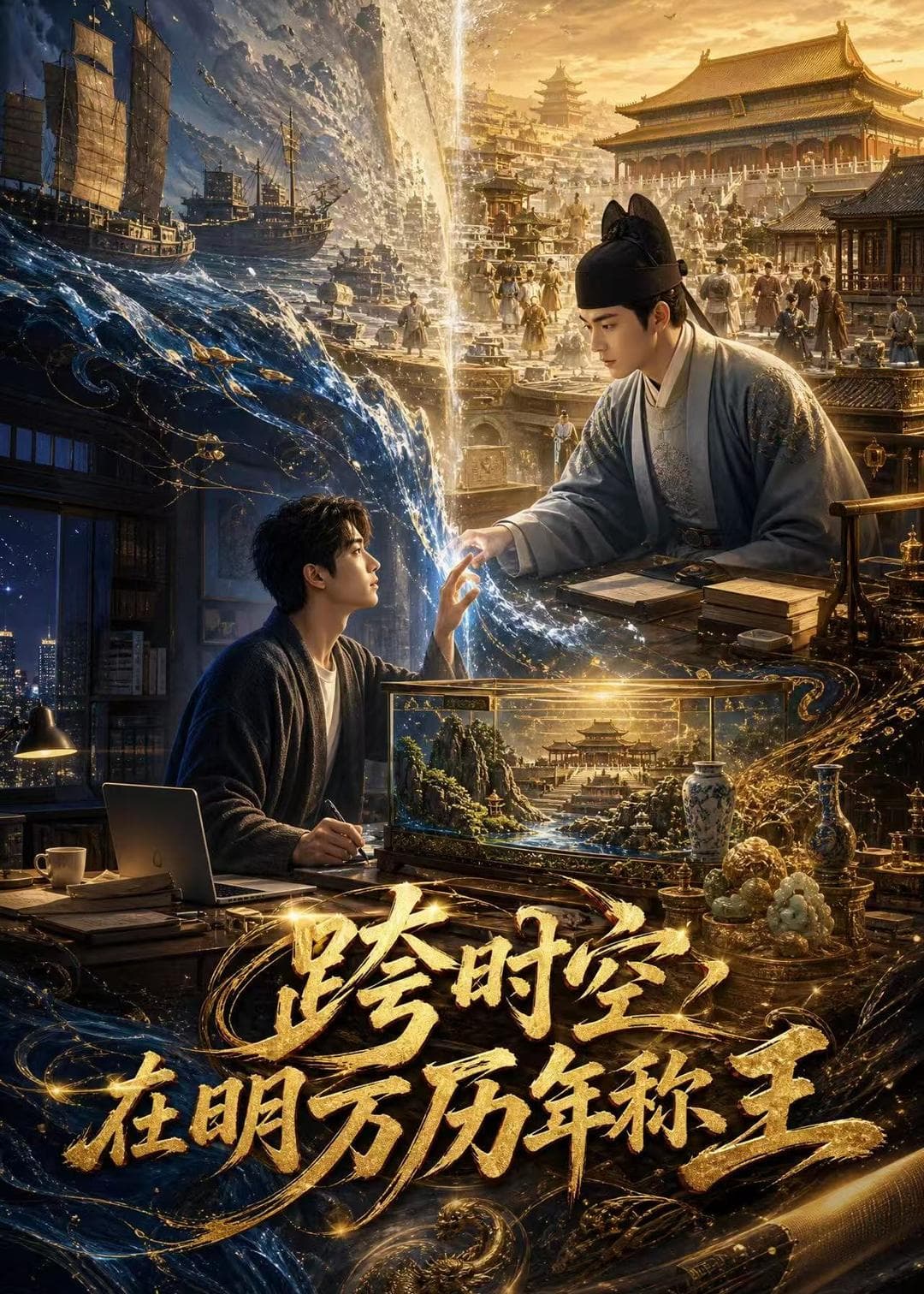 跨时空在明万历年称王-剧集封面