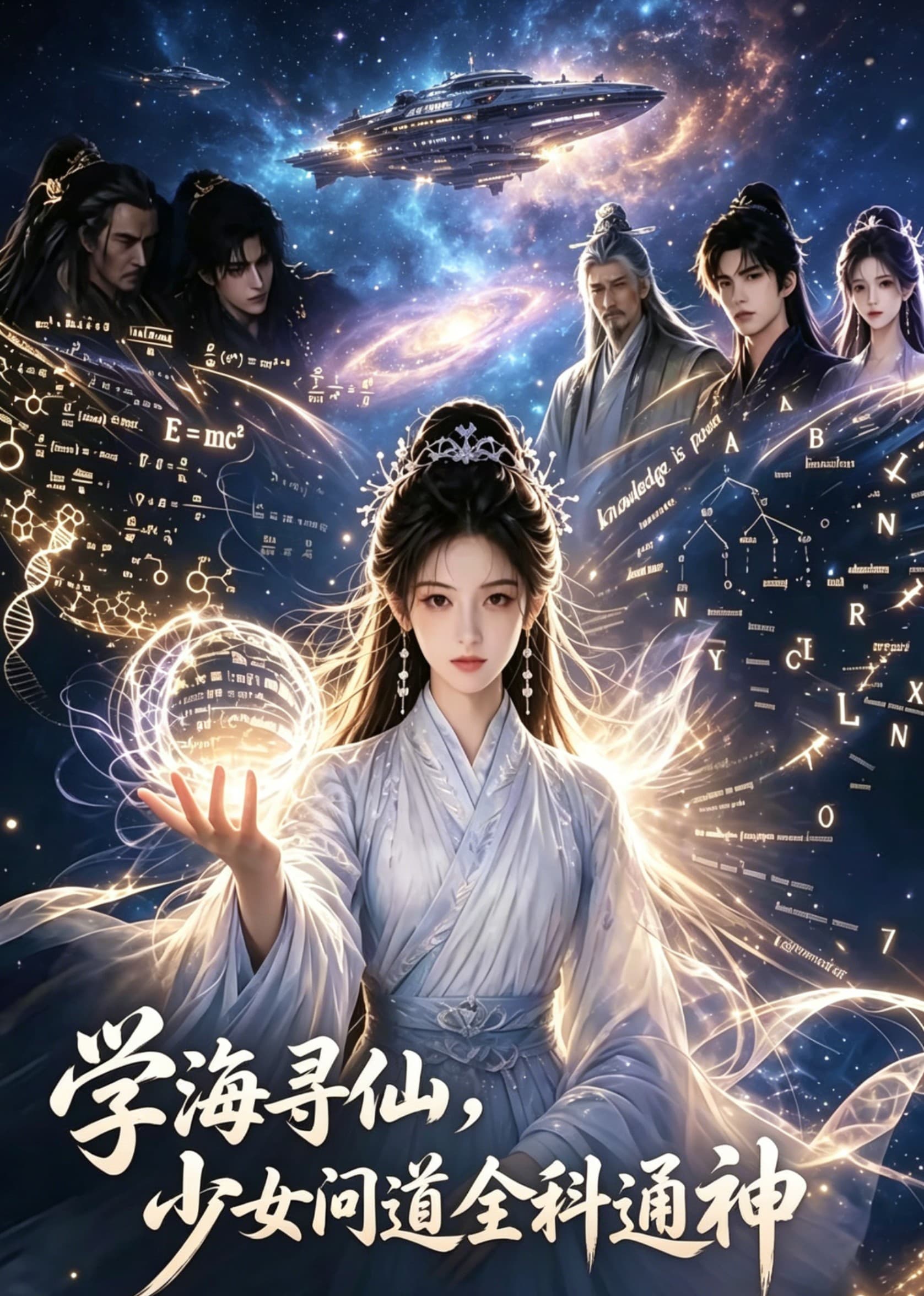 学海寻仙，少女问道全科通神-剧集封面