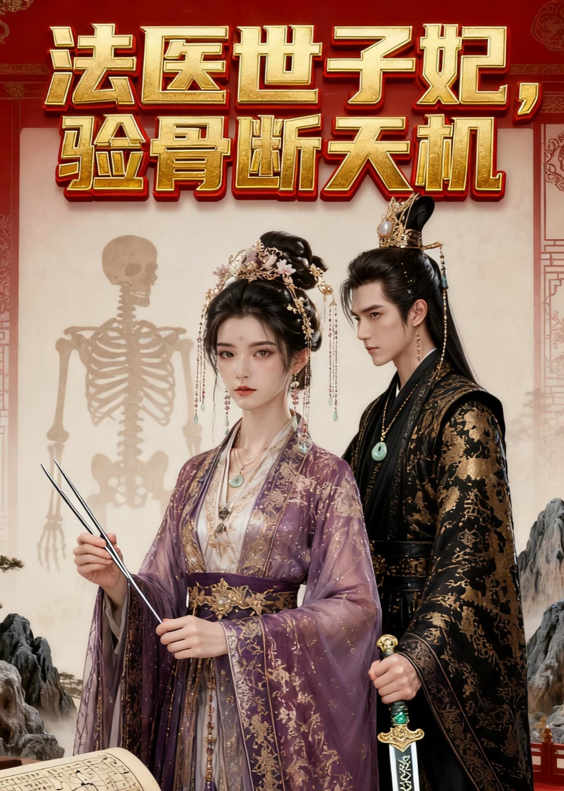 法医世子妃，验骨断天机-剧集封面