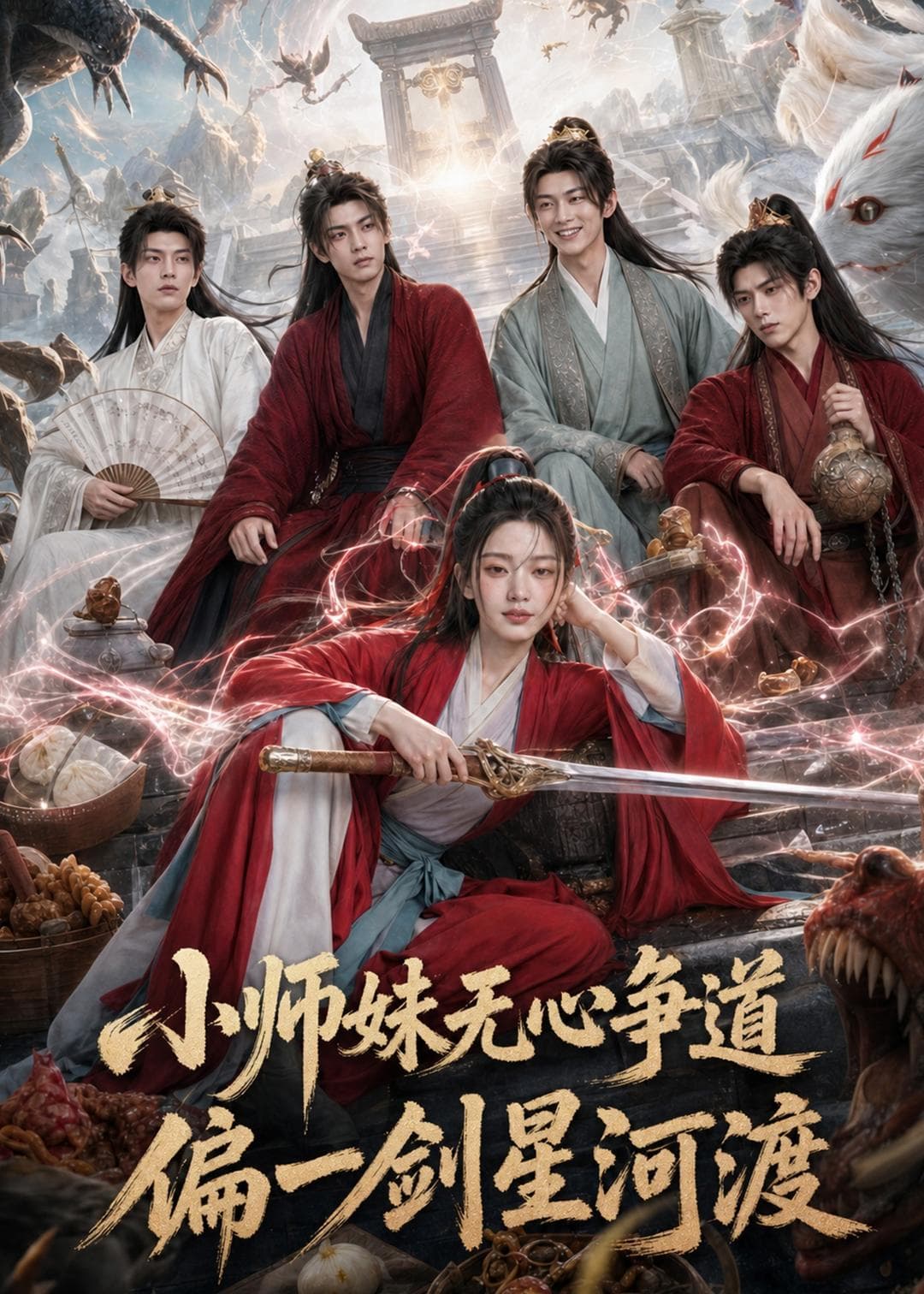 小师妹无心争道，偏一剑星河渡-剧集封面