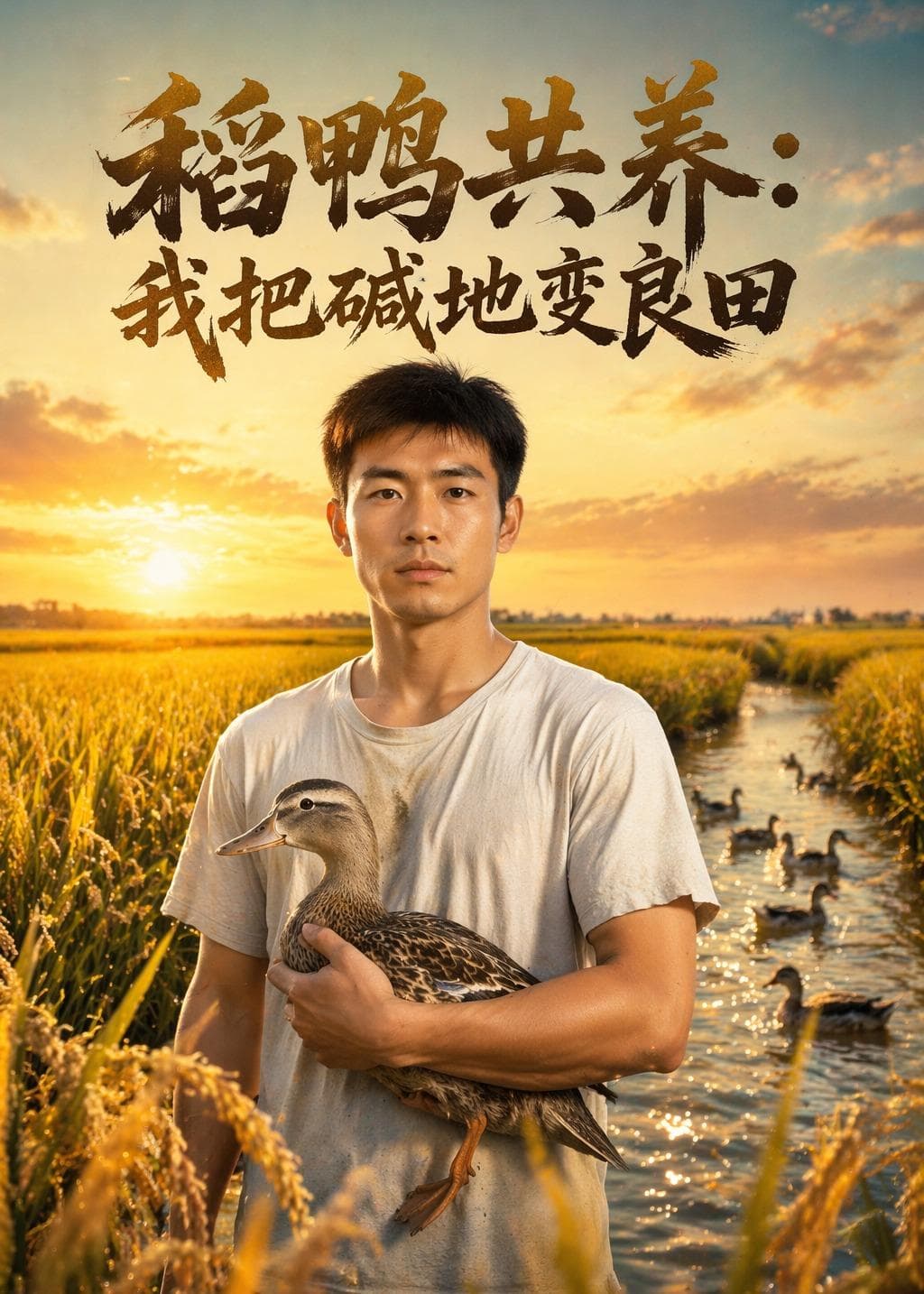 稻鸭共养：我把碱地变良田-剧集封面