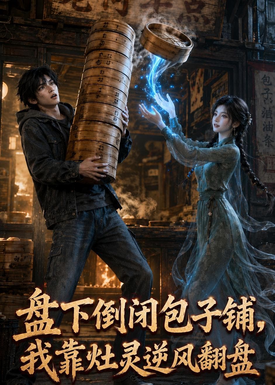 盘下倒闭包子铺，我靠灶灵逆风翻盘-剧集封面