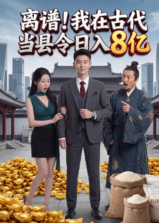 离谱！我在古代当县令日入8亿-剧集封面