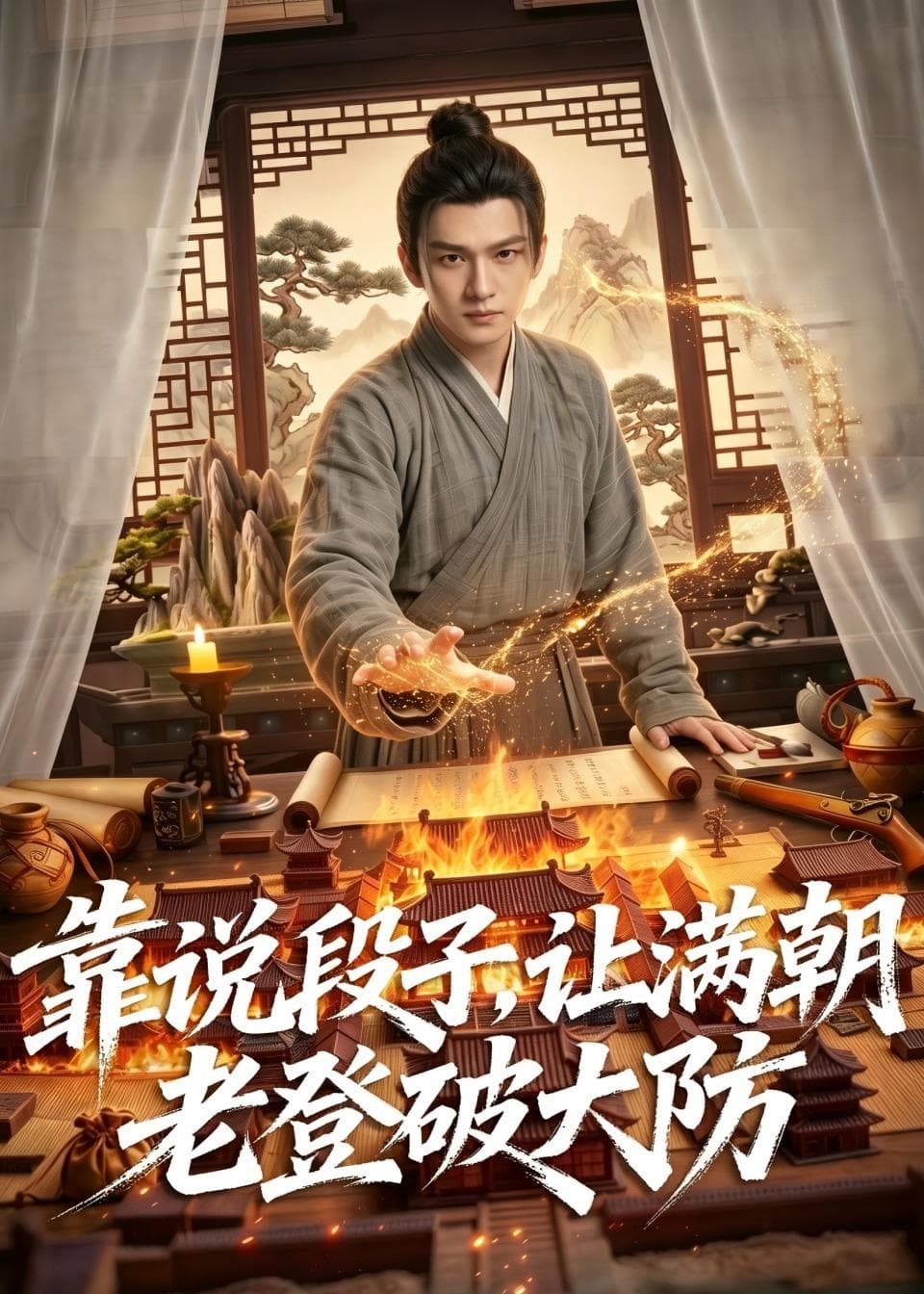 靠说段子，让满朝老登大破大防-剧集封面