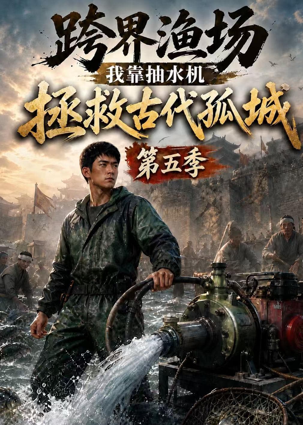 跨界渔场：我靠抽水机拯救古代孤城第五季-剧集封面