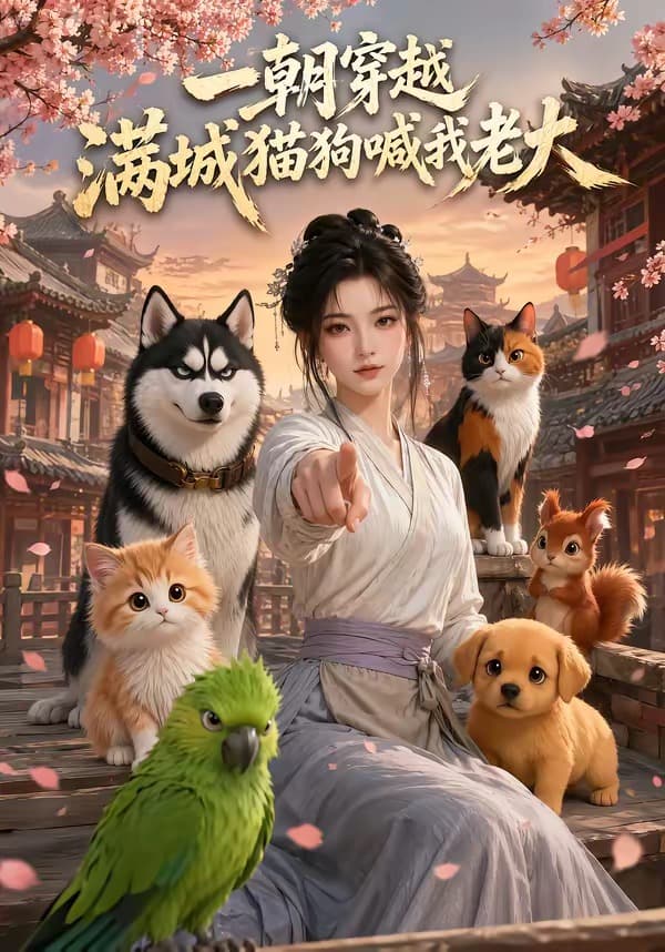 一朝穿越，满城猫狗喊我老大-剧集封面