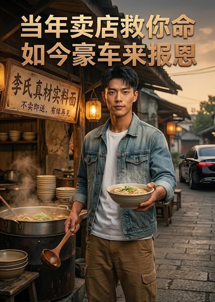 当年卖店救你命，如今豪车来报恩-剧集封面