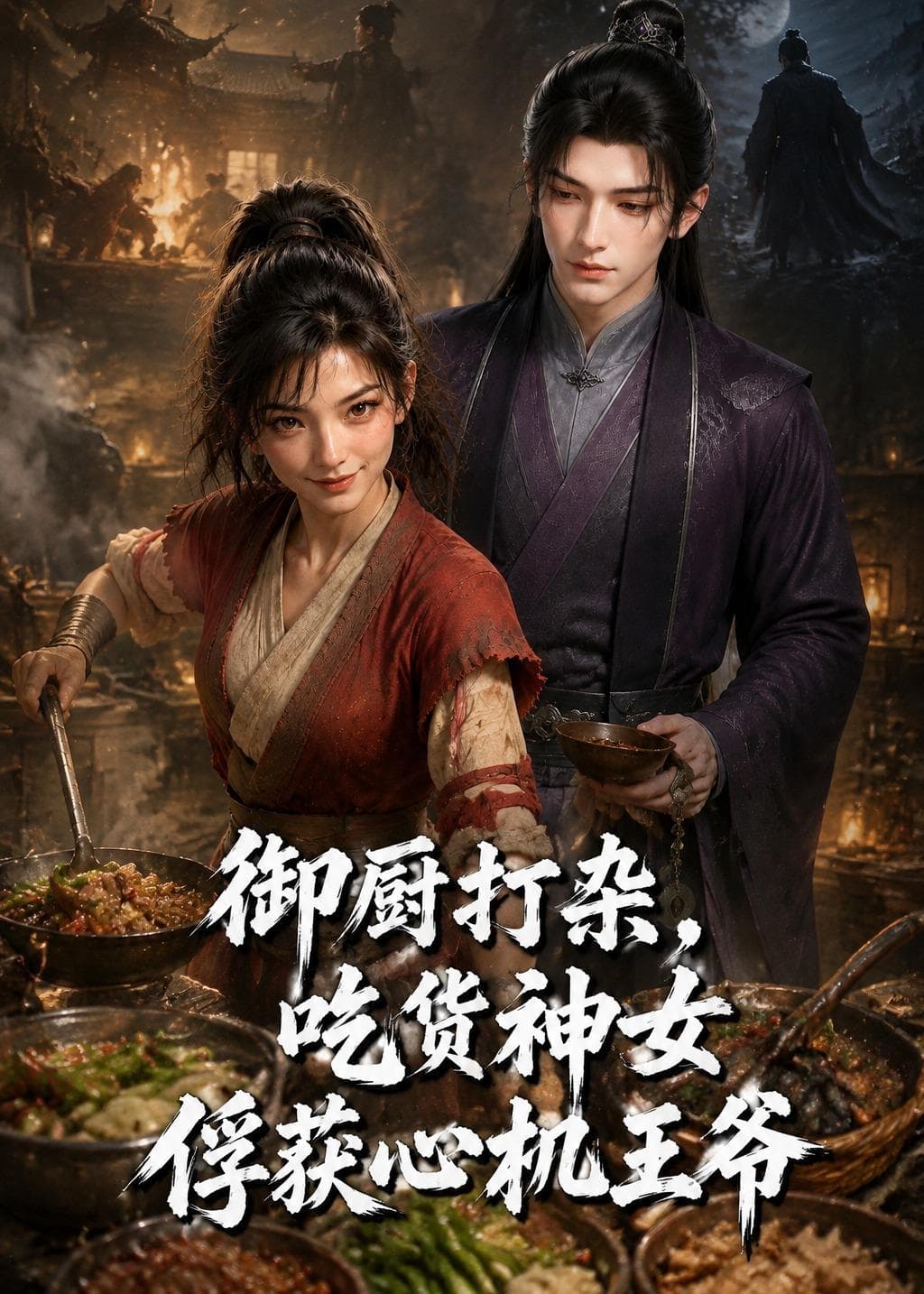 御厨打杂，吃货女神俘获心机王爷-剧集封面