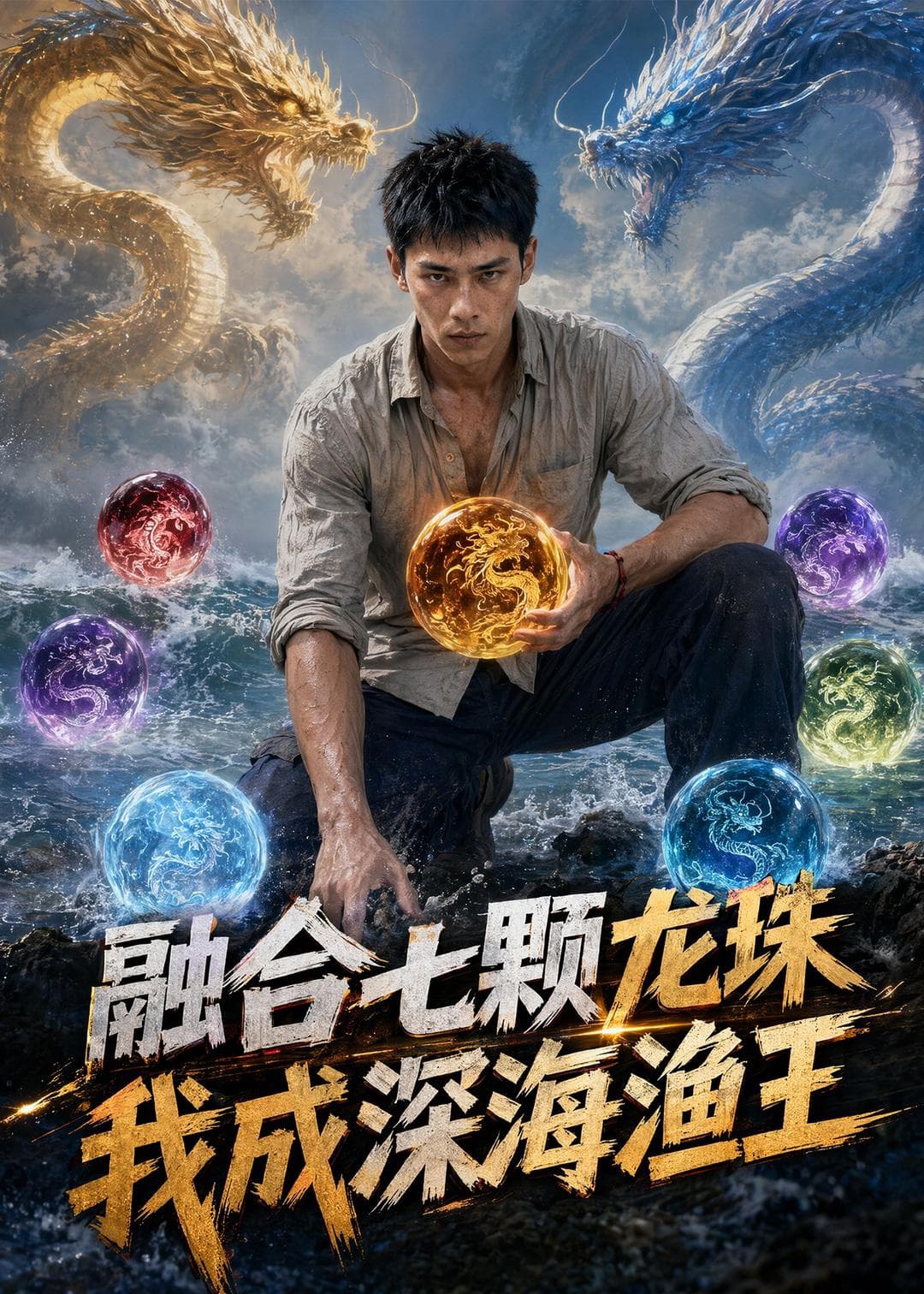 融合七颗龙珠，我成深海渔王-剧集封面
