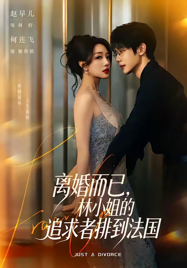 离婚而已,林小姐的追求者排到法国-短剧封面