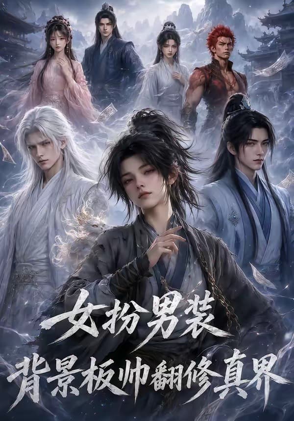 女扮男装背景板帅翻修真界-剧集封面