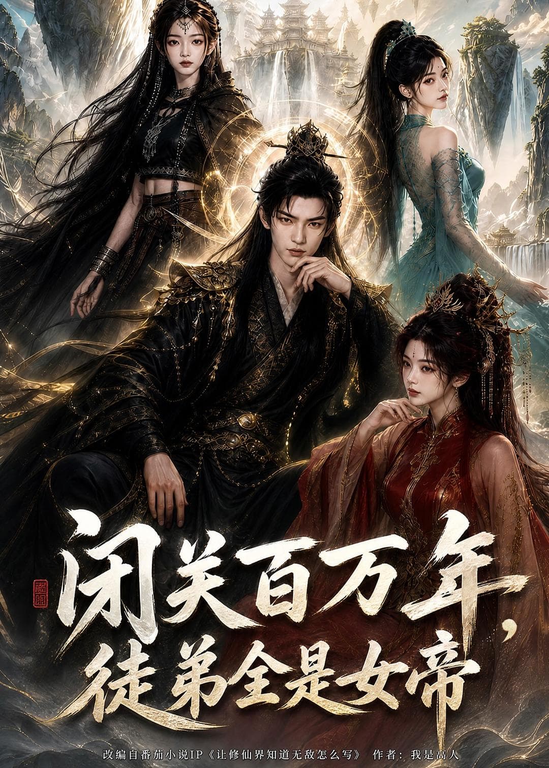 闭关百万年，徒弟全是女帝-剧集封面