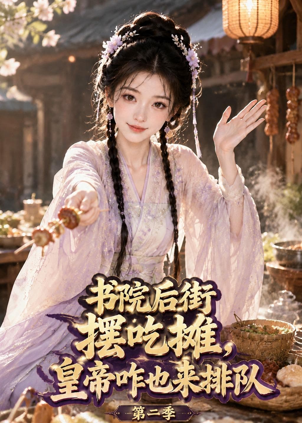 书院后街摆吃摊，皇帝咋也来排队第二季-剧集封面