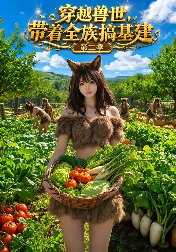 穿越兽世，带着全族搞基建第二季-剧集封面
