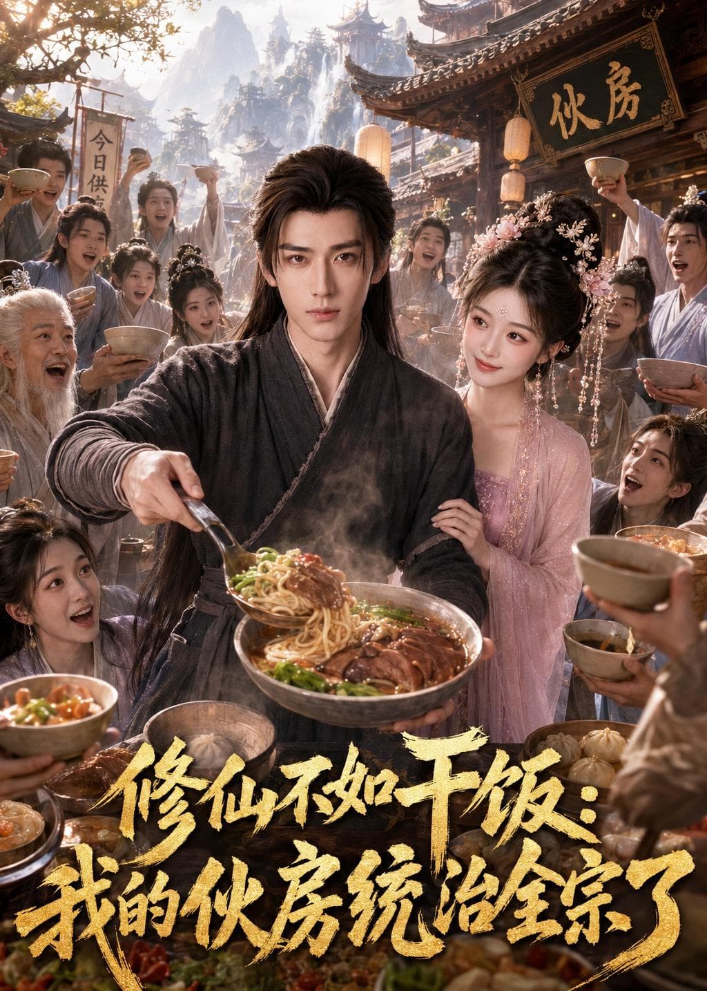 修仙不如干饭，我的伙房统治全宗了-剧集封面